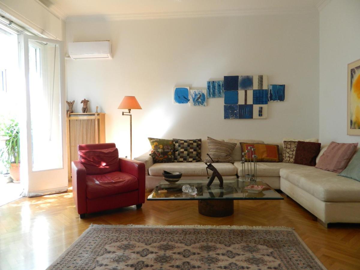Elegant 3Bd Apartment In Kolonaki Atena Exterior foto